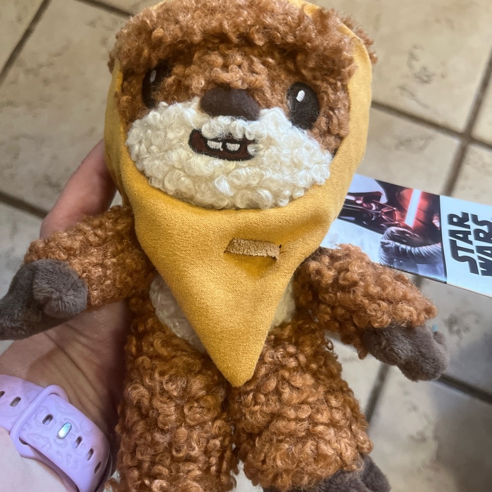 Star Wars Ewok Plush Toy Brown and Yellow